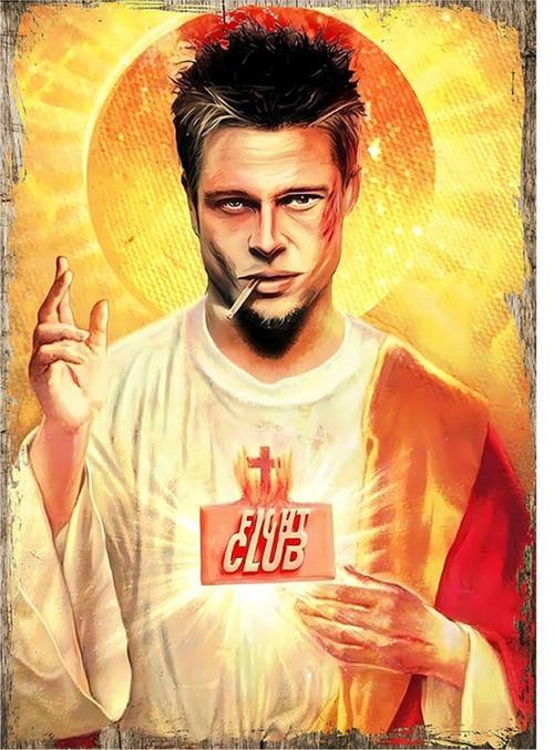 Fight Club Dövüş Kulubü Mdf Poster 18Cm X 27Cm