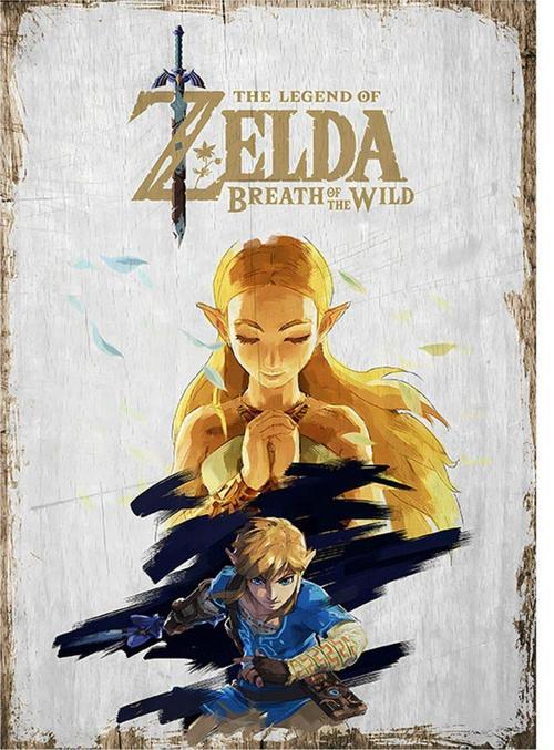 Zelda Hediyelik Mdf Tablo 18Cm X 27Cm
