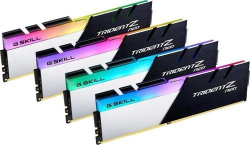 Trident Z Neo RGB 128GB (4X32) DDR4-3600Mhz CL18  F4-3600C18Q-128GTZN (AMD Ryzen) DualKit Ram