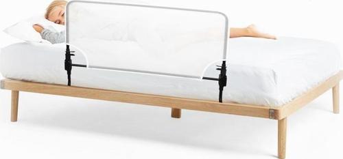 Desensiz Beyaz Fileli Katlanabilir Yatak Bariyeri 90cm