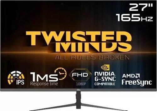 27 Tm27Dfı FHD 165 Hz 1 Ms HDMI Dp Amd Freesync/Gsync Çerçevesiz Rgb Ips Gaming Monitör
