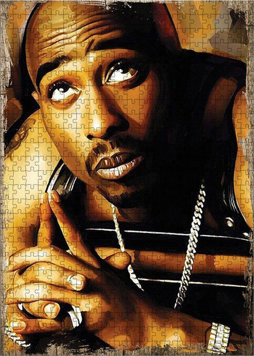 Ahşap Mdf Puzzle Yapboz Basketçi Posteri 500 Parça 50*70 Cm