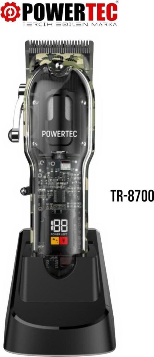 TR-8700 Saç Sakal Tıraş Makinesi (Black)