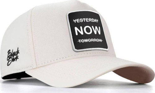V1 Baseball Yesterday Now Tomorrow - 1Sb Kod Logolu Unisex Bej Şapka (Cap)