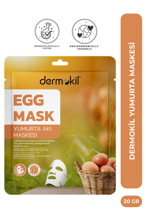 Yumurta Maskesi (Aknejenik ve Yağlı Ciltler için) 20 gr
