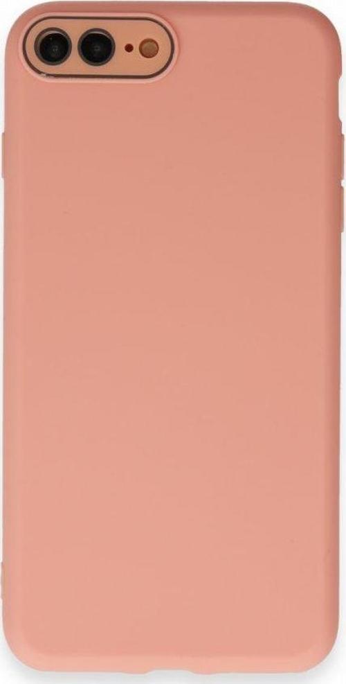 Apple iPhone 7 Plus Kılıf Pürüzsüz Soft Yüzey içi Kadife Kamera Lens Korumalı Lansman Glass Silikon Kapak