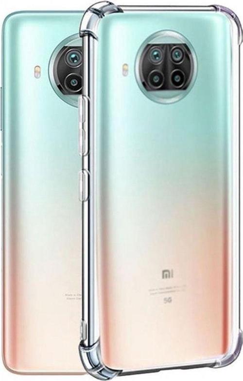 Xiaomi Redmi Note 9 Pro 5G Kılıf Köşeleri Anti Şok Özellikli Olex Tpu Silikon Kapak