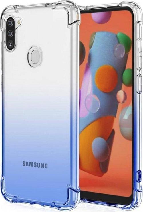 Samsung Galaxy A11 Kılıf Köşeleri Anti Şok Özellikli Olex Tpu Silikon Kapak