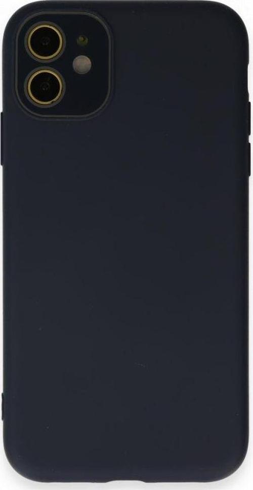 Apple iPhone 11 Kılıf Pürüzsüz Soft Yüzey içi Kadife Kamera Lens Korumalı Lansman Glass Silikon Kapak