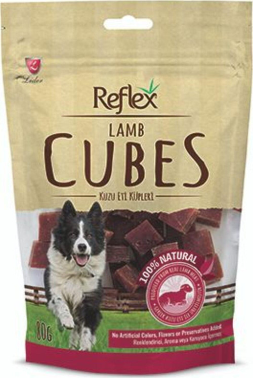 Kurutulmuş Dana Eti Küpleri Köpek Ödülü 80Gr