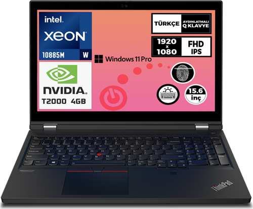MWS ThinkPad P15 G1 Xeon W-10885M vPro 128GB 8TB SSD 4 GB T2000 15.6" FHD W11P 20STS1HLTX 043