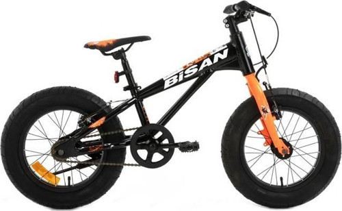 LIMIT ÇOCUK BİSİKLETİ 23CM V 16 JANT SİYAH TURUNCU