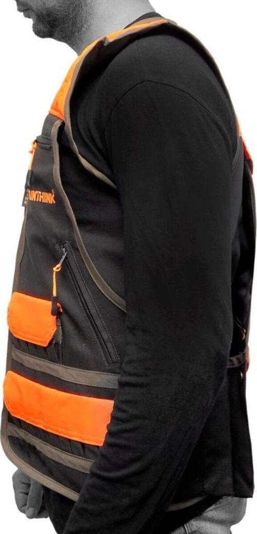 Haki Turunculu Avcı Yeleği S