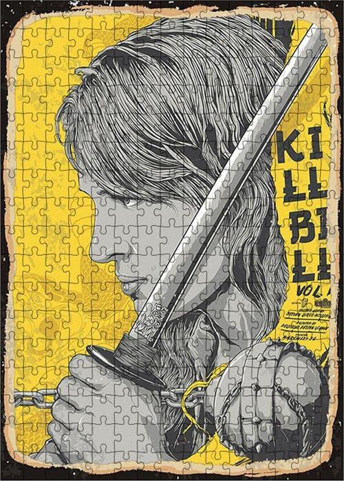 Ahşap Mdf Puzzle Yapboz Kill Bill