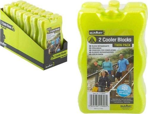 200 Ml Twin Cooler Blocks Buz Kaseti 2Li Paket Yellow