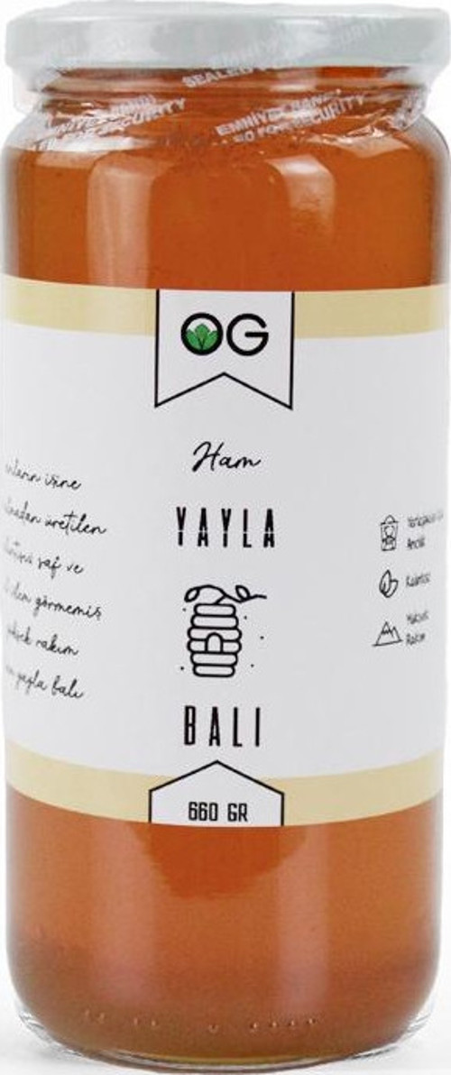 Ham Yayla Çiçek Balı 660 gr