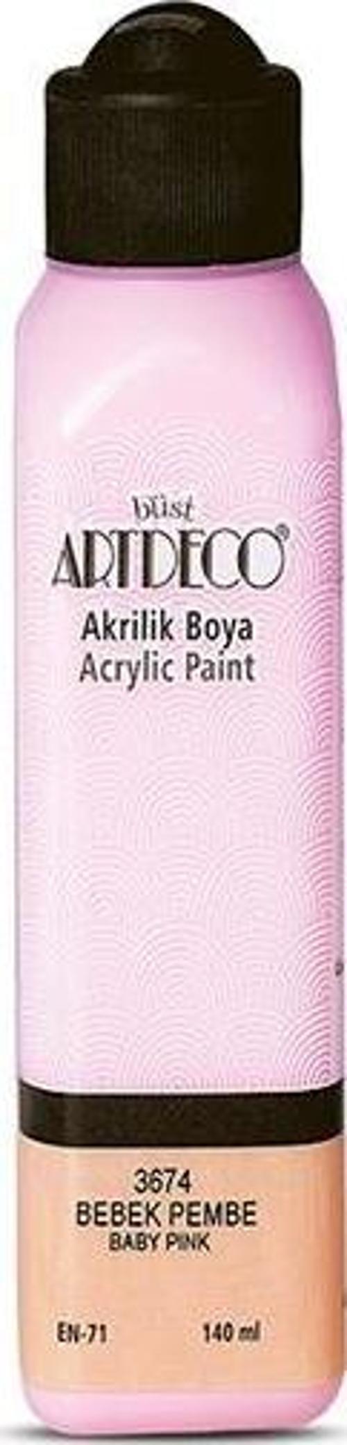 Akrilik Boya 140 ML Bebek Pembe 070R-3674