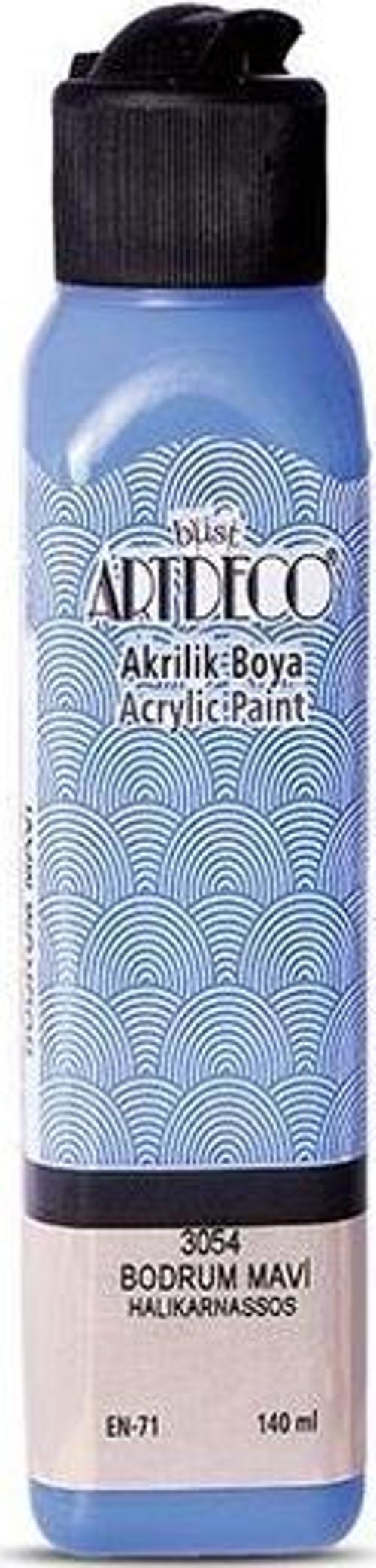Akrilik Boya 140 ML Bodrum Mavi 070R-3054