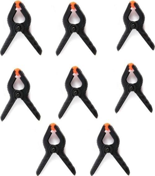 Mandal-clamp - Fon Perde Tutucu SEKİZLİ SET