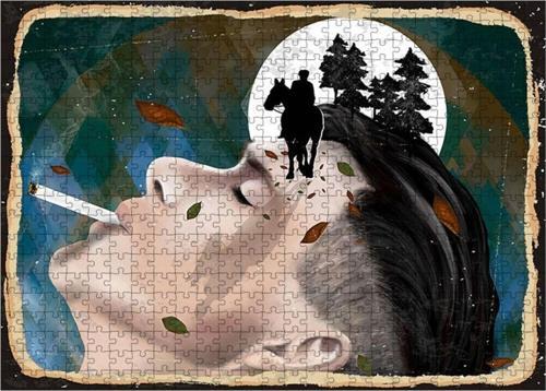 Ahşap Mdf Puzzle Yapboz Thomas Shelby 500 Parça 50*70 Cm