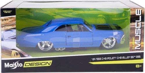 MAY 31333 1:24 1966 Chevrolet Chevelle SS 396 Model Araba -Necotoys