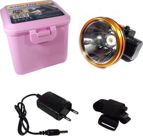 Silver Toss ST-630L 30 Watt Tek LED'li Şarjlı Kafa Lambası
