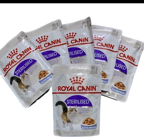 Sterilised Jelly Soslu Pouch Kısır Kedi Yaş Maması 6X85 Gr