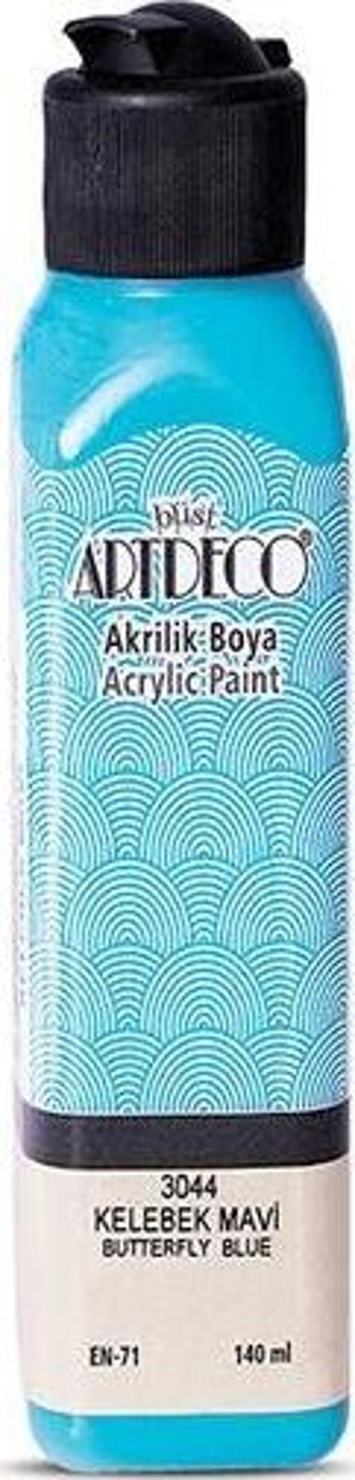 Akrilik Boya 140 ML Kelebek Mavi 070R-3044