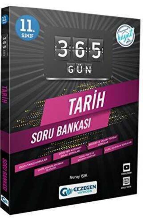11. Sınıf 365 Gün Tarih Soru Bankası Gezegen Yayıncılık