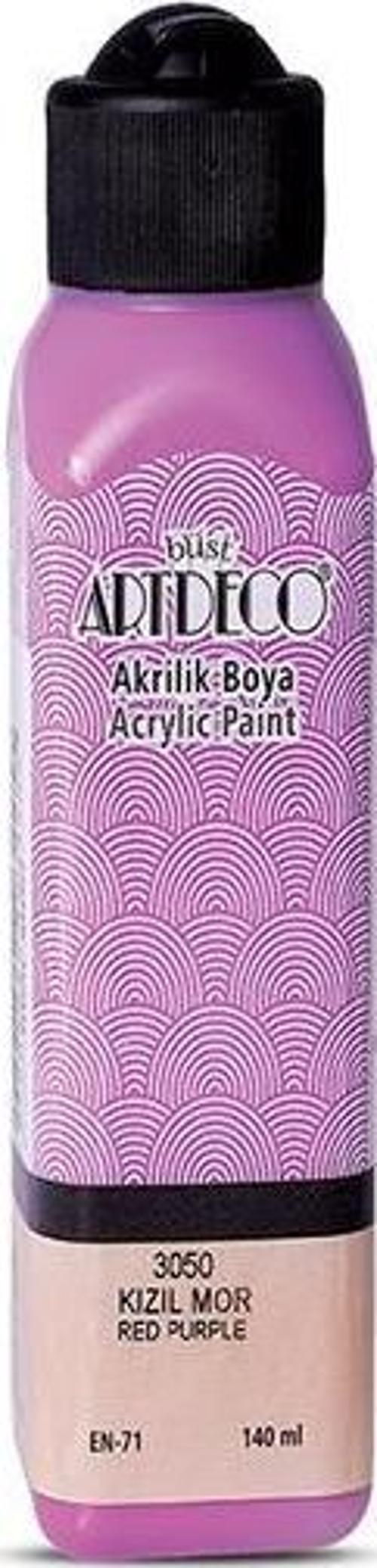 Akrilik Boya 140 ML Kızıl Mor 070R-3050