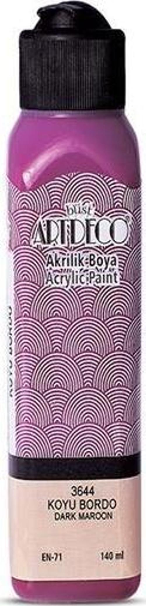 Akrilik Boya 140 ML Koyu Bordo 070R-3644
