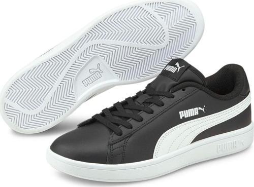 Smash V2 L Siyah Beyaz Unisex Deri Sneaker 100323982