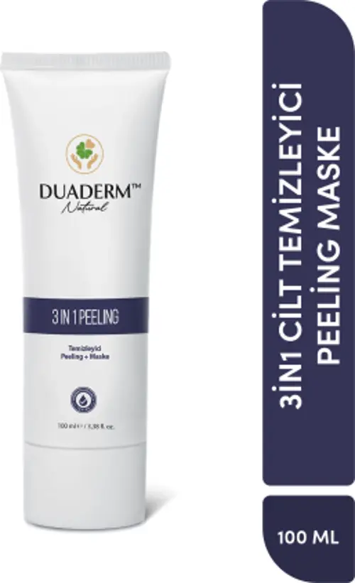 CILT TEMIZLEYICI PEELING MASKE 3' Ü 1 ARADA 100 ML