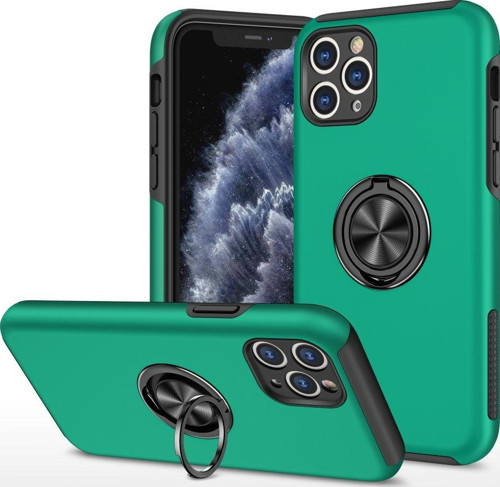 Apple iPhone 11 Pro Max Kılıf Soft Tasarım Elit Yüzüklü Lüx Kapak