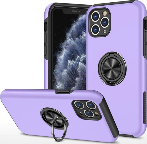 Apple iPhone 11 Pro Max Kılıf Soft Tasarım Elit Yüzüklü Lüx Kapak