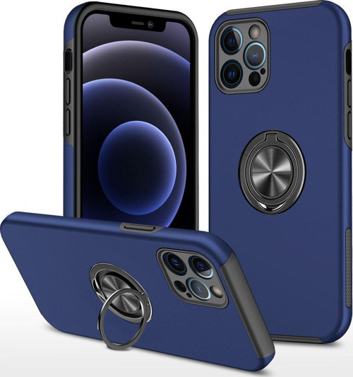 Apple iPhone 12 Pro Max Kılıf Soft Tasarım Elit Yüzüklü Lüx Kapak