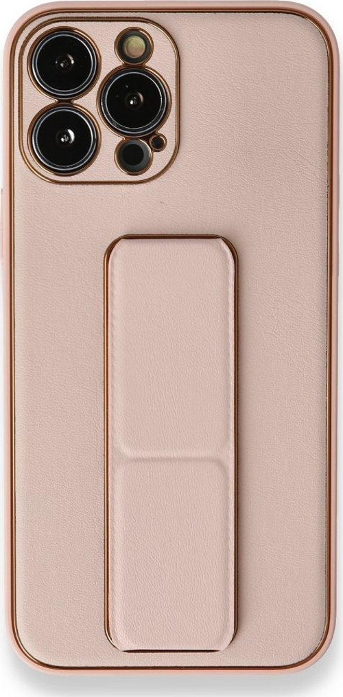 Apple iPhone 13 Pro Kılıf Yatay ve Dikey Standlı Kamera Lens Korumalı Deri Coco Stand Kapak