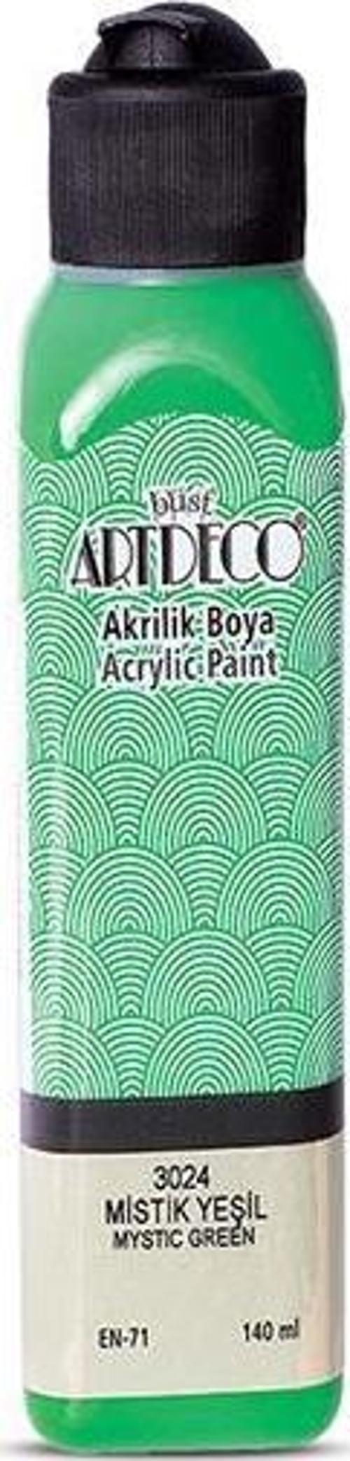 Akrilik Boya 140 ML Mistik Yeşil 070R-3024