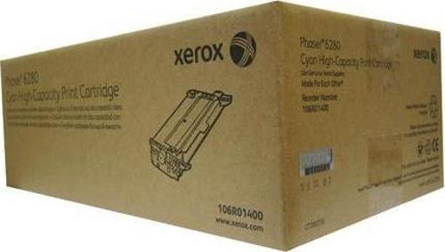 106R01400 Phaser 6280 Yüksek Kapasite Cyan Mavi Toner 5.900 Sayfa