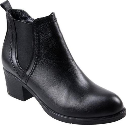 Orto pedik Comfort Hakiki Deri 5 Cm Topuklu Bayan Bot