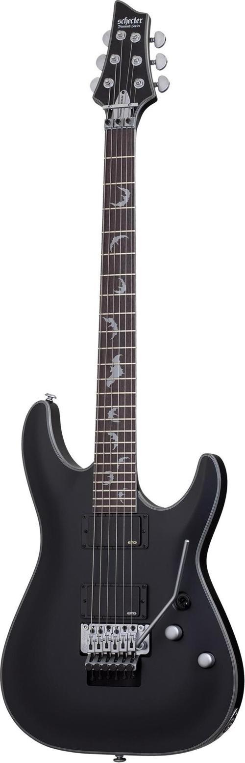 Damien Platinum 6 FR Elektro Gitar (Mat Siyah)