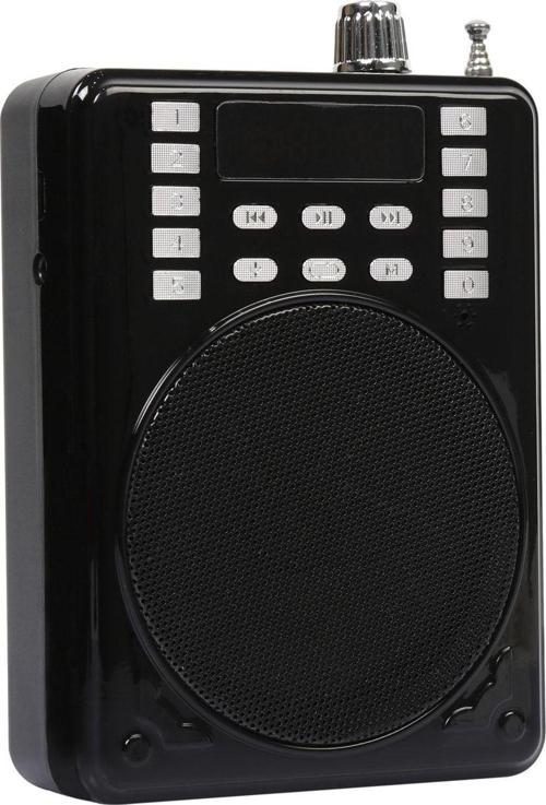 Mikrofonlu Rehber Amfisi Fm Destekli Rehber Öğretmen Amfisi Usb/tf/aux Fm Destekli Hoparlör