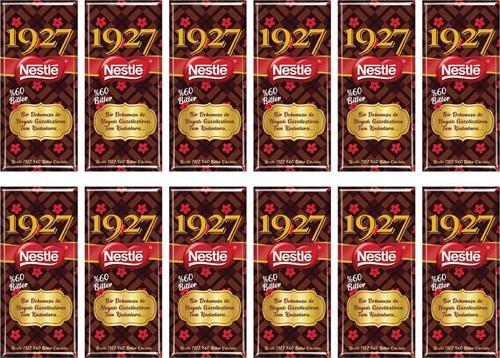 1927 Bitter Tablet Çikolata 65 gr x 12 Adet