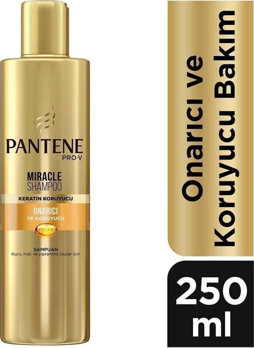 Miracle Şampuan Onarıcı Ve Koruyucu Bakım Keratin Koruyuculu 250 Ml, Kuru, Mat Ve Yıpranmış Saçlar İçin