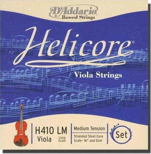 H410LM VIOLA TEL SETİ, HELICORE, LONG SCALE, MEDIUM TENSI