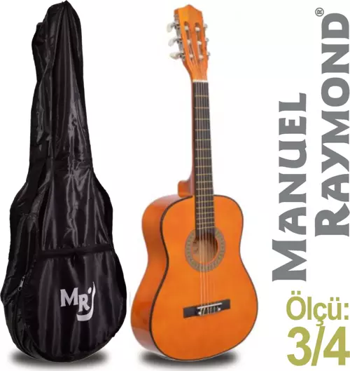 6-8 yaş Klasik Gitar 1/2 Junior MRC87Y (KILIF HEDİYE)