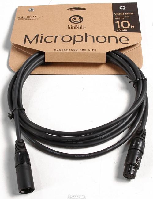 PWCMIC10 MİKROFON KABLO10 İNCH CLS XLR ML TO XLR FM