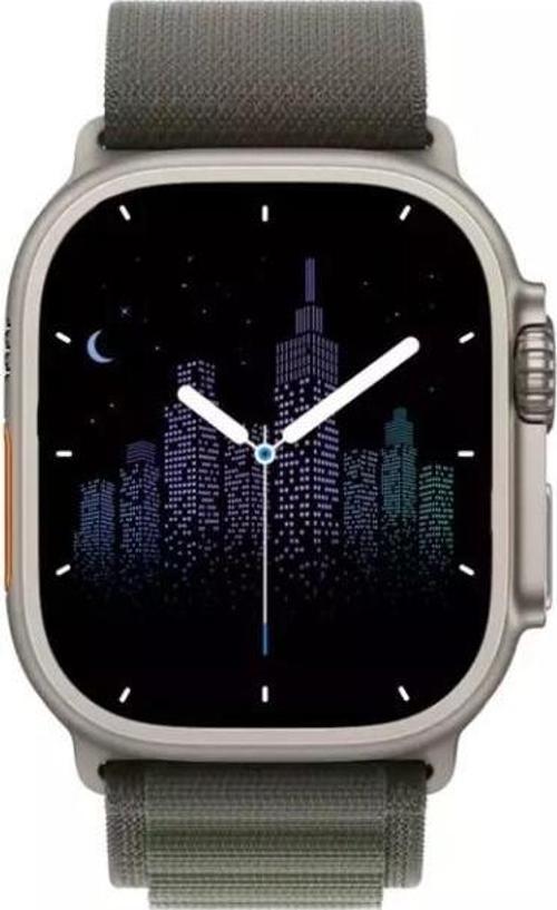 2024 Watch 8 Pro Max Amoled Ekran Android İos Uyumlu Akıllı Saat Yeşil