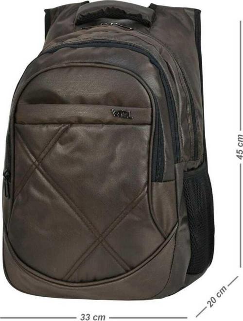 Waddel Bag Okul Sırt Çantası 4001 Siyah