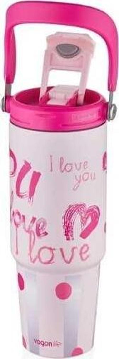 Vagon Life 900 Ml Çelik Matara Pembe 8137